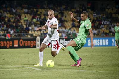 Algeria and Tunisa national players