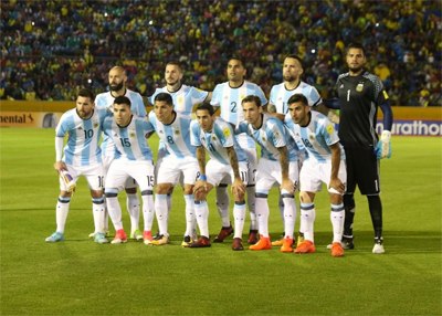 Argentina national team in 2017