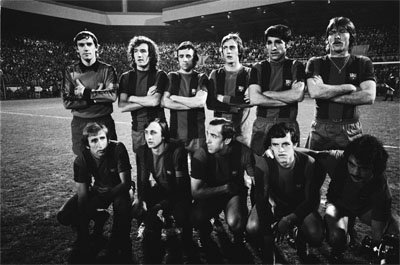 FC Barcelona team in 1978