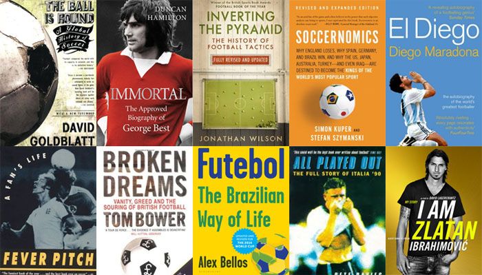 covers of football books