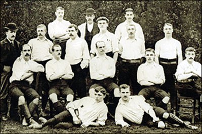 Deby County team in 1895