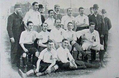 England national team in 1893