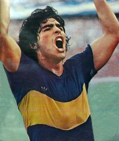 Maradona in Boca Juniors