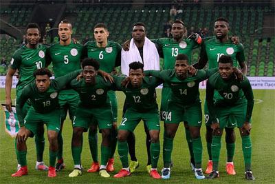 Nigeria team picture