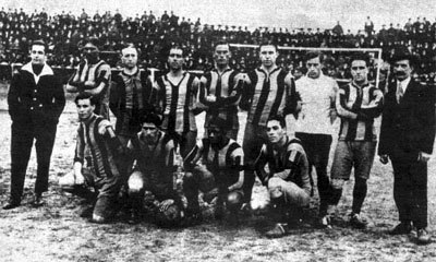 Peñarol line-up in 1918