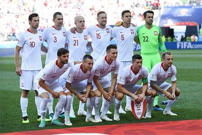 Poland football team in 2018