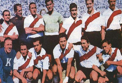 River Plate line-up
