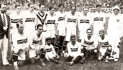 São Paulo Futebol Clube in 1930 line-up in 1930