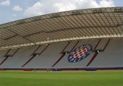 Poljud, home to Hajduk Split - Football Ground Map